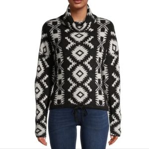 Boho No Boundaries Aztec turtle next sweater